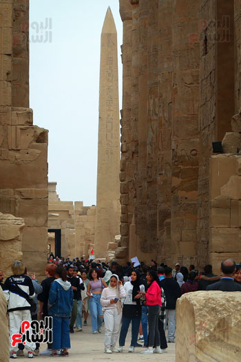 إقبال السائحين على زيارة  محافظة الاقصر