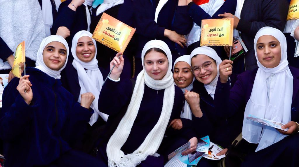 وزيرة التضامن  تعلن  تدشين اكبر  برنامج للوقاية  من المخدرات لطلاب المدارس من مدينة العريش