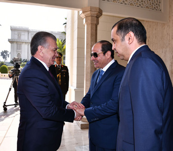 الرئيس السيسي ورئيس أوزباكستان (7)