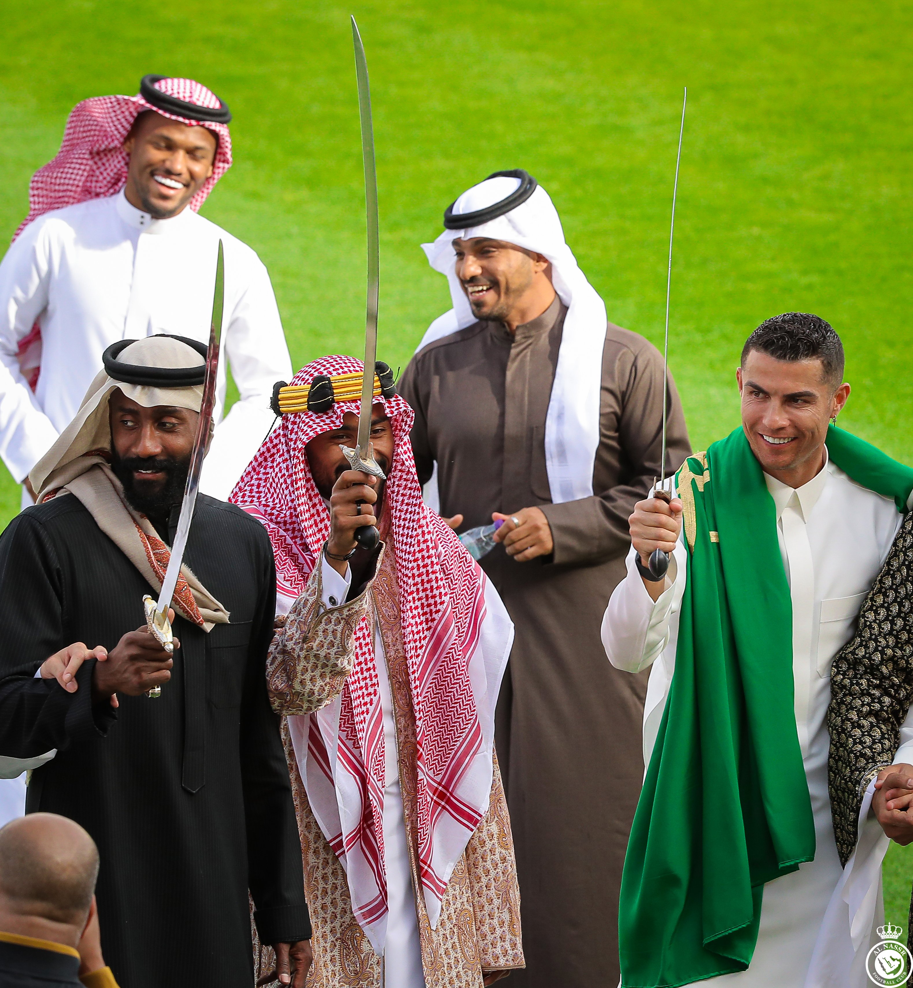رونالدو يشارك فى احتفالات يوم تاسيس السعودية (7)