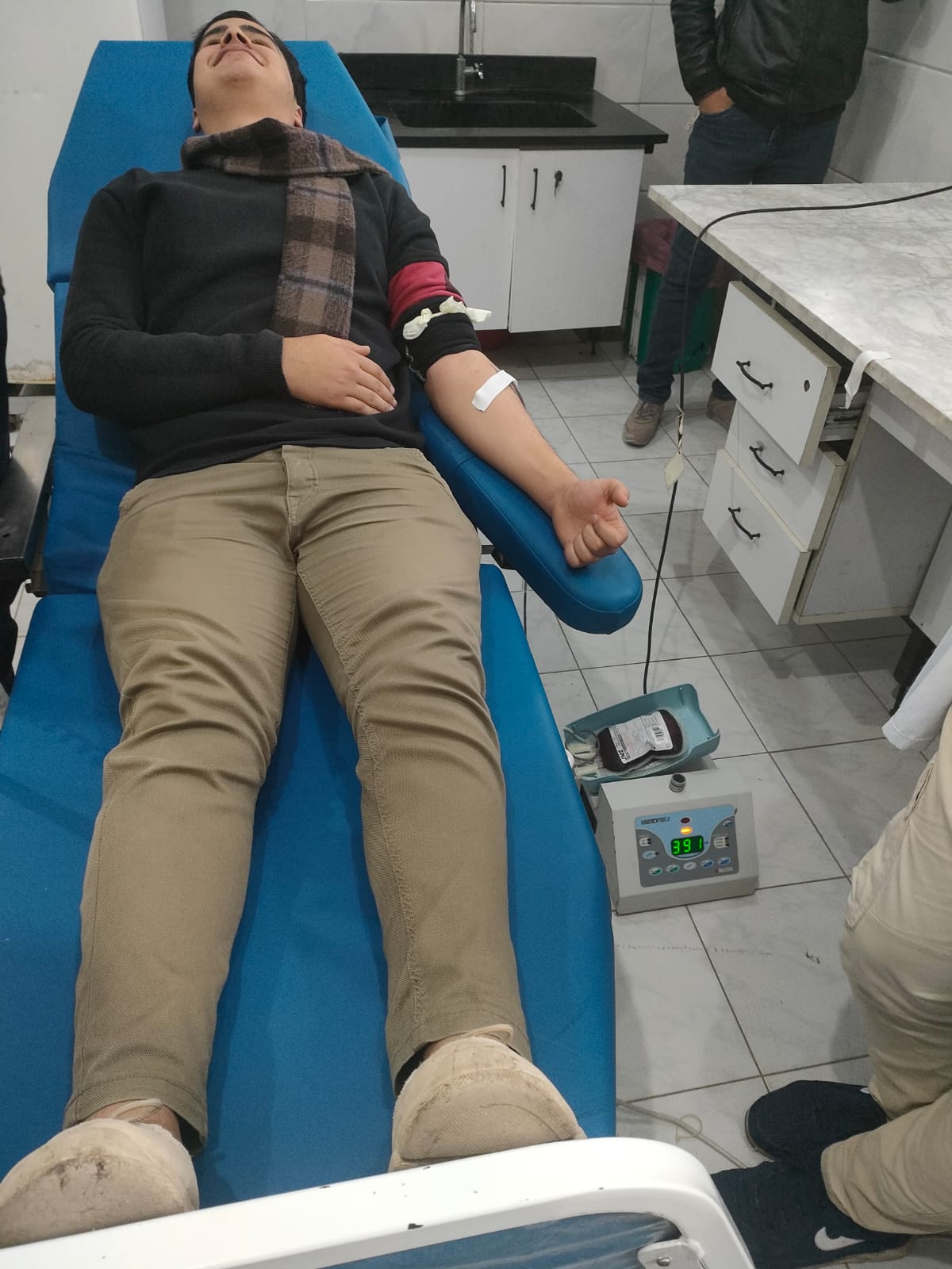 بنك دم منية النصر يطلق حملة تبرع لصالح المرضي بمستشفي ميت سلسيل (1)