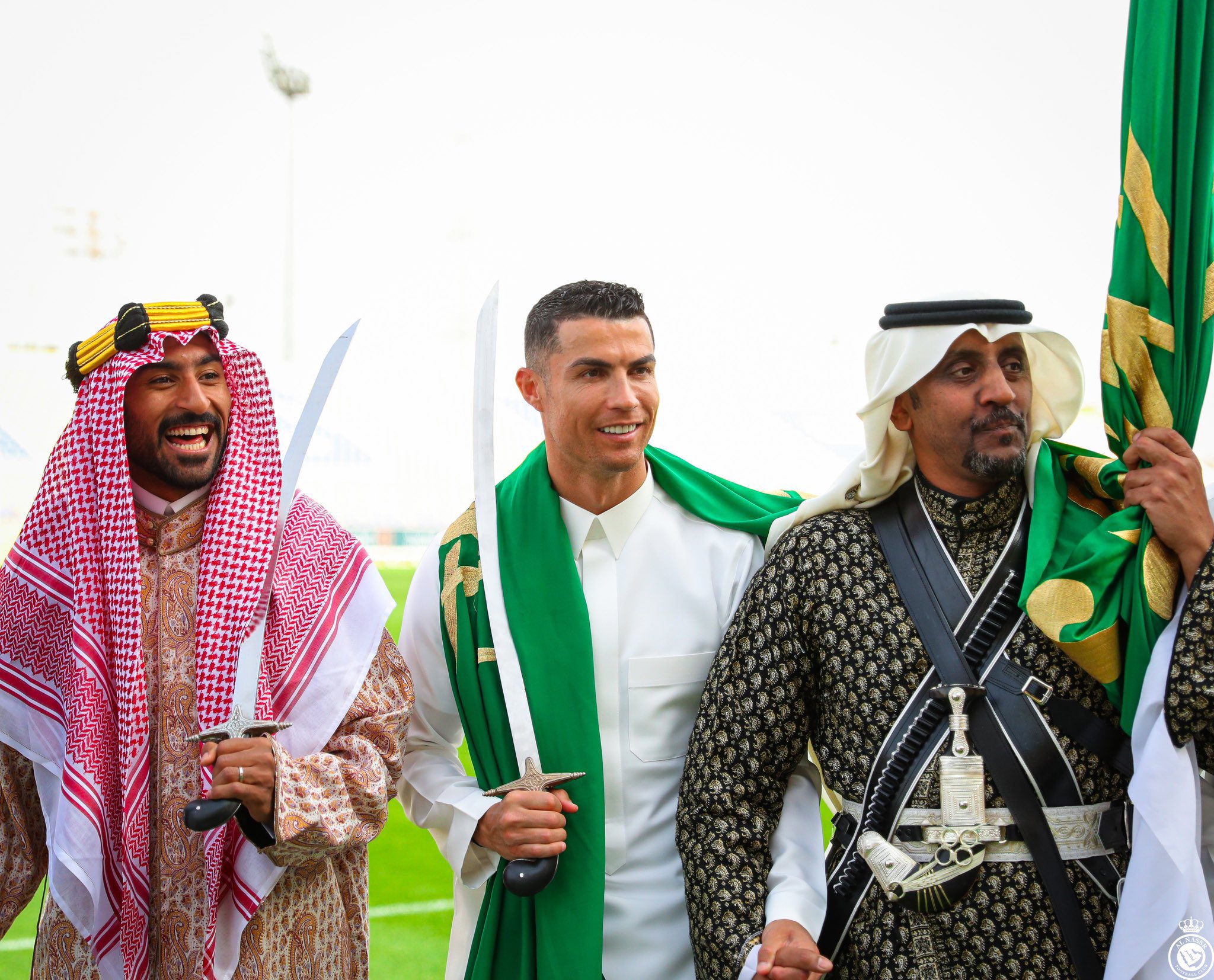 رونالدو يشارك فى احتفالات يوم تاسيس السعودية (2)