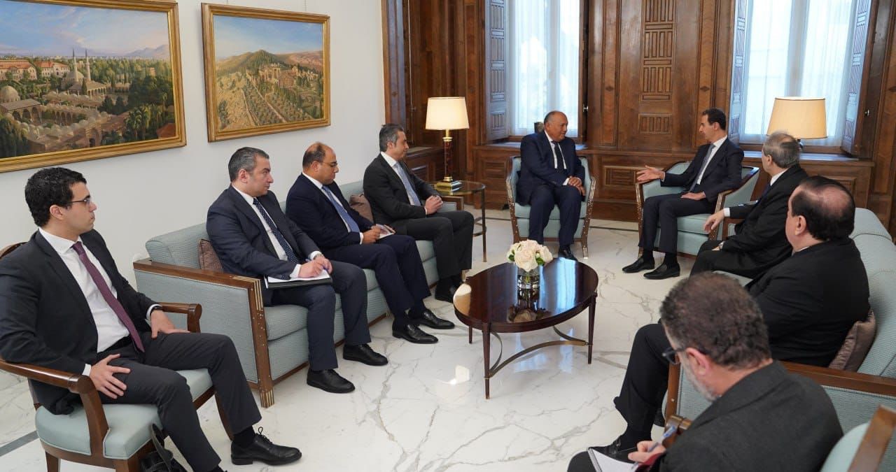 بشار الأسد يستقبل وزير الخارجية في دمشق