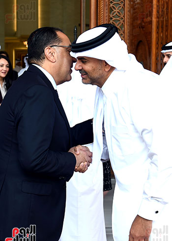 مراسم استقبال رئيس الوزراء فى قطر (19)