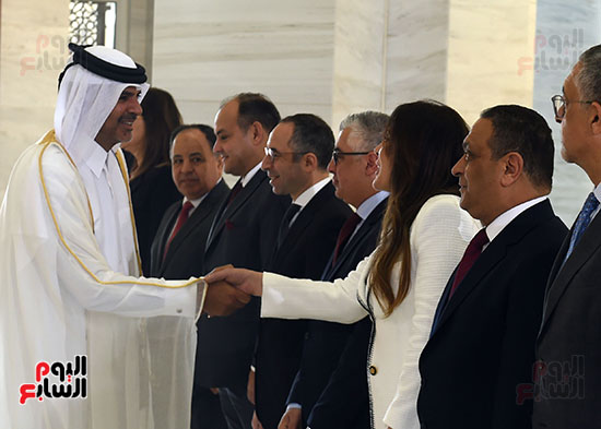 مراسم استقبال رئيس الوزراء فى قطر (12)