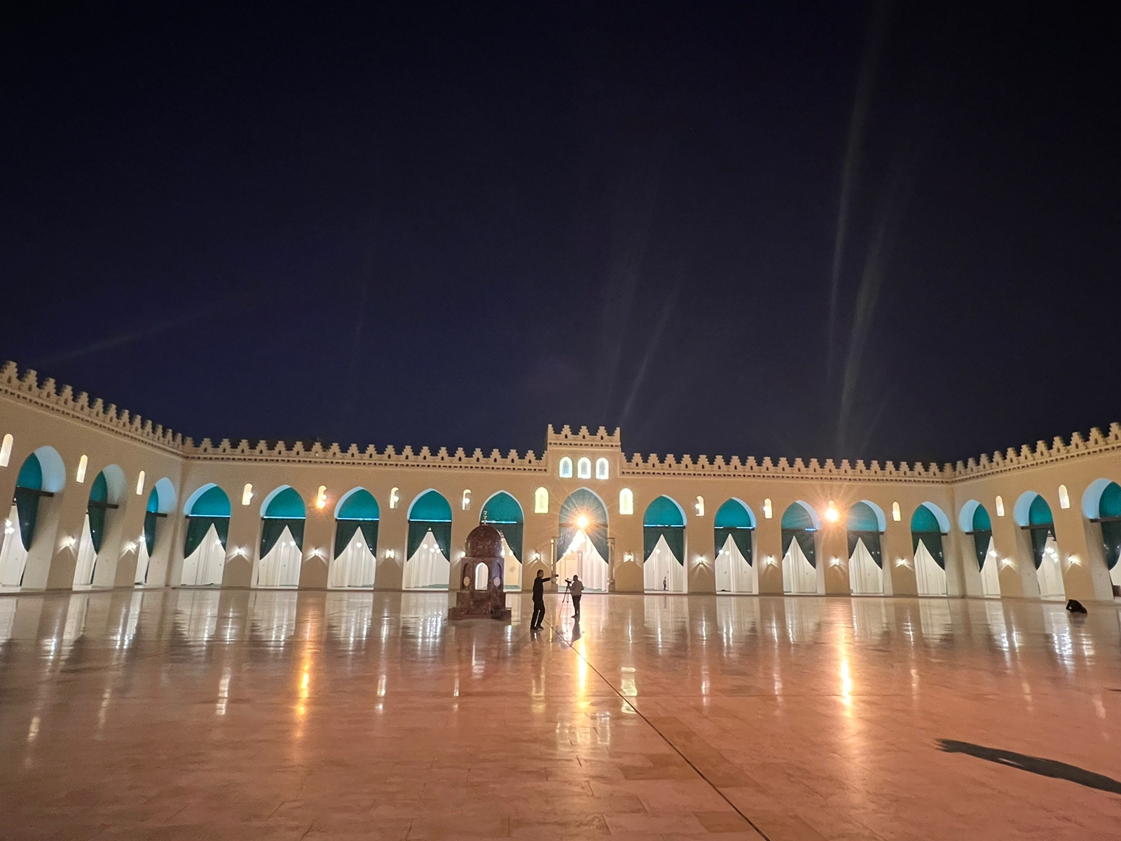 باحة المسجد