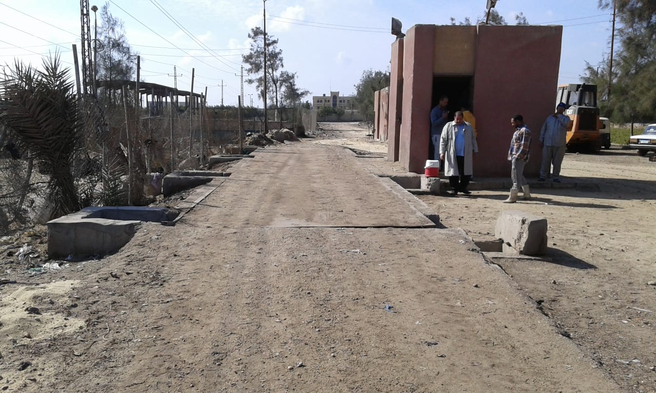 مشروعى المدفن الصحى بمنطقة الخطارة (2)