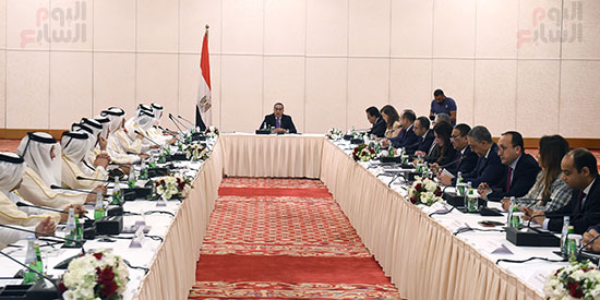 لقاء رئيس الوزراء أعضاء رابطة رجال الأعمال القطريين (3)