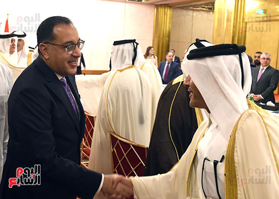 لقاء رئيس الوزراء أعضاء رابطة رجال الأعمال القطريين (1)
