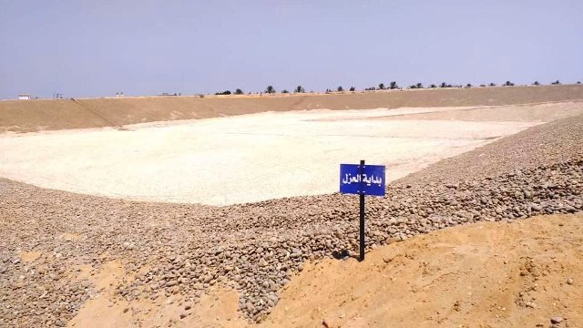 مشروعى المدفن الصحى بمنطقة الخطارة (1)