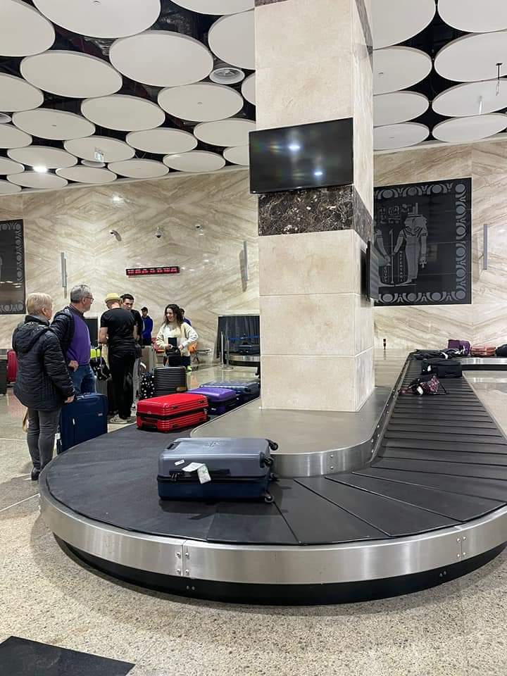 مطار سفنكس يستقبل أولي رحلات  نسمة للطيران من مدريد (5)