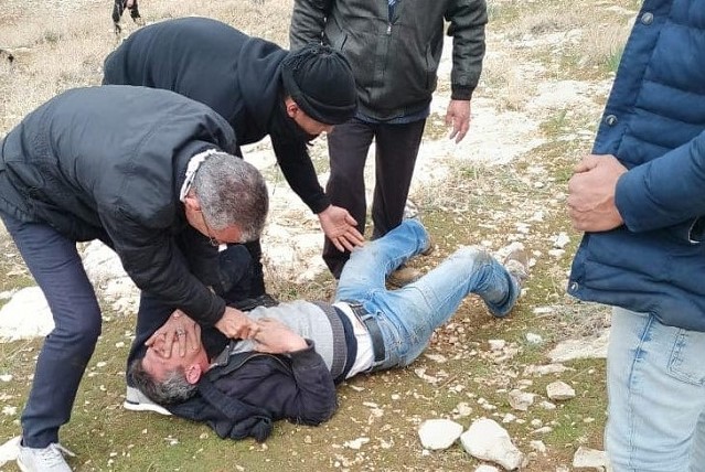 إصابة فلسطيني 