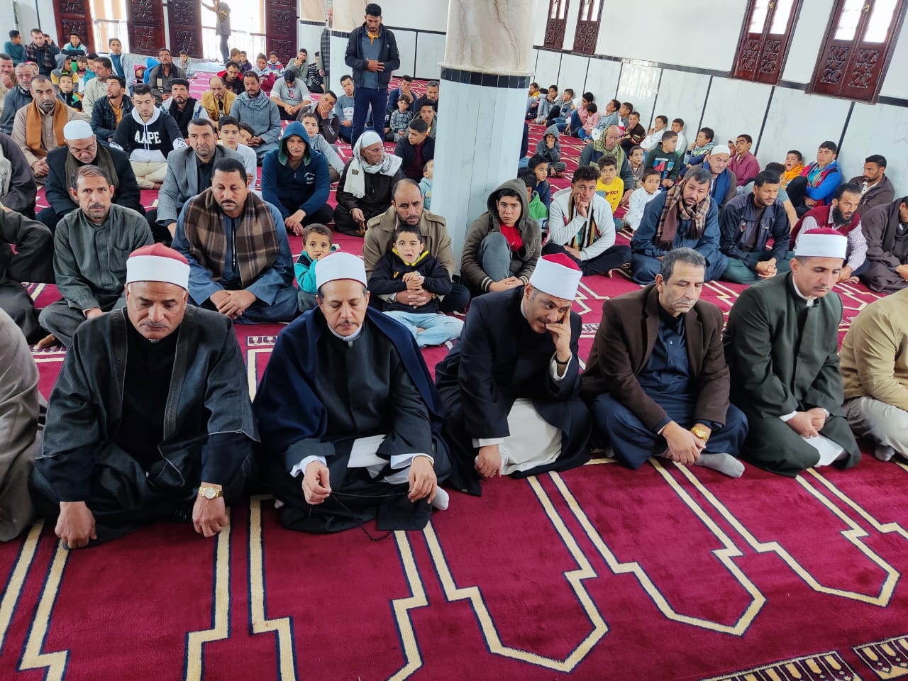 افتتاح مسجد بقرية ببلطيم