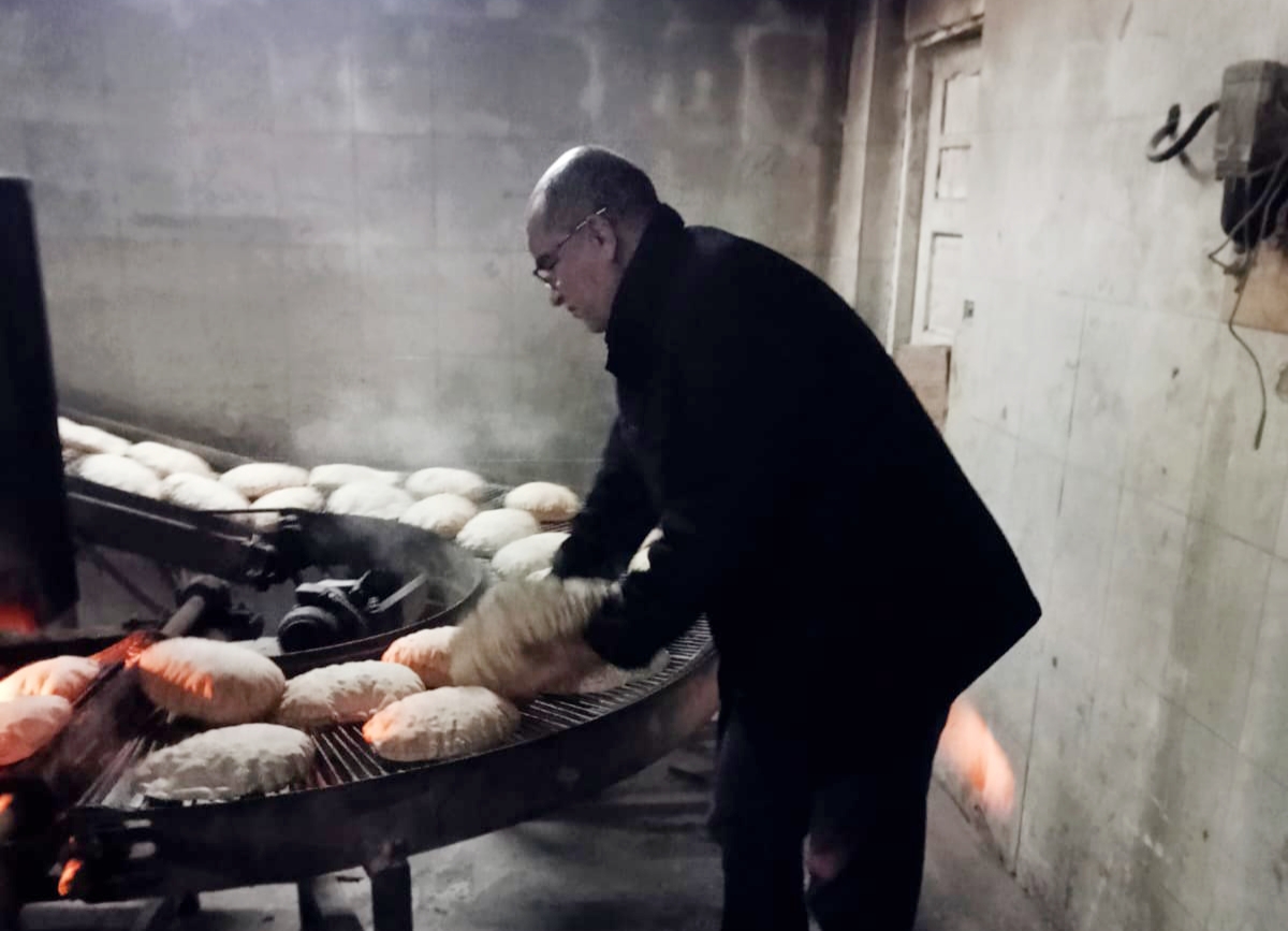 وكيل وزارة التموين يتابع عمليات انتاج الخبز
