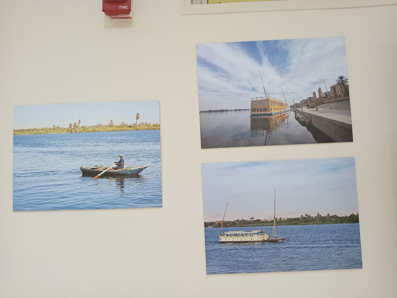 صور للحياة فى نهر النيل بمدينة إسنا