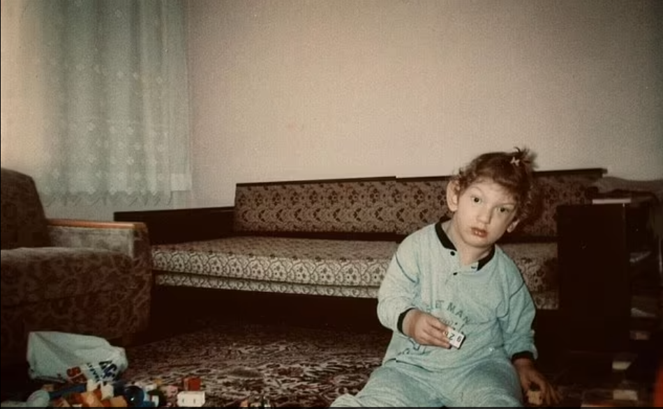 روميسا جيلجي في طفولتها