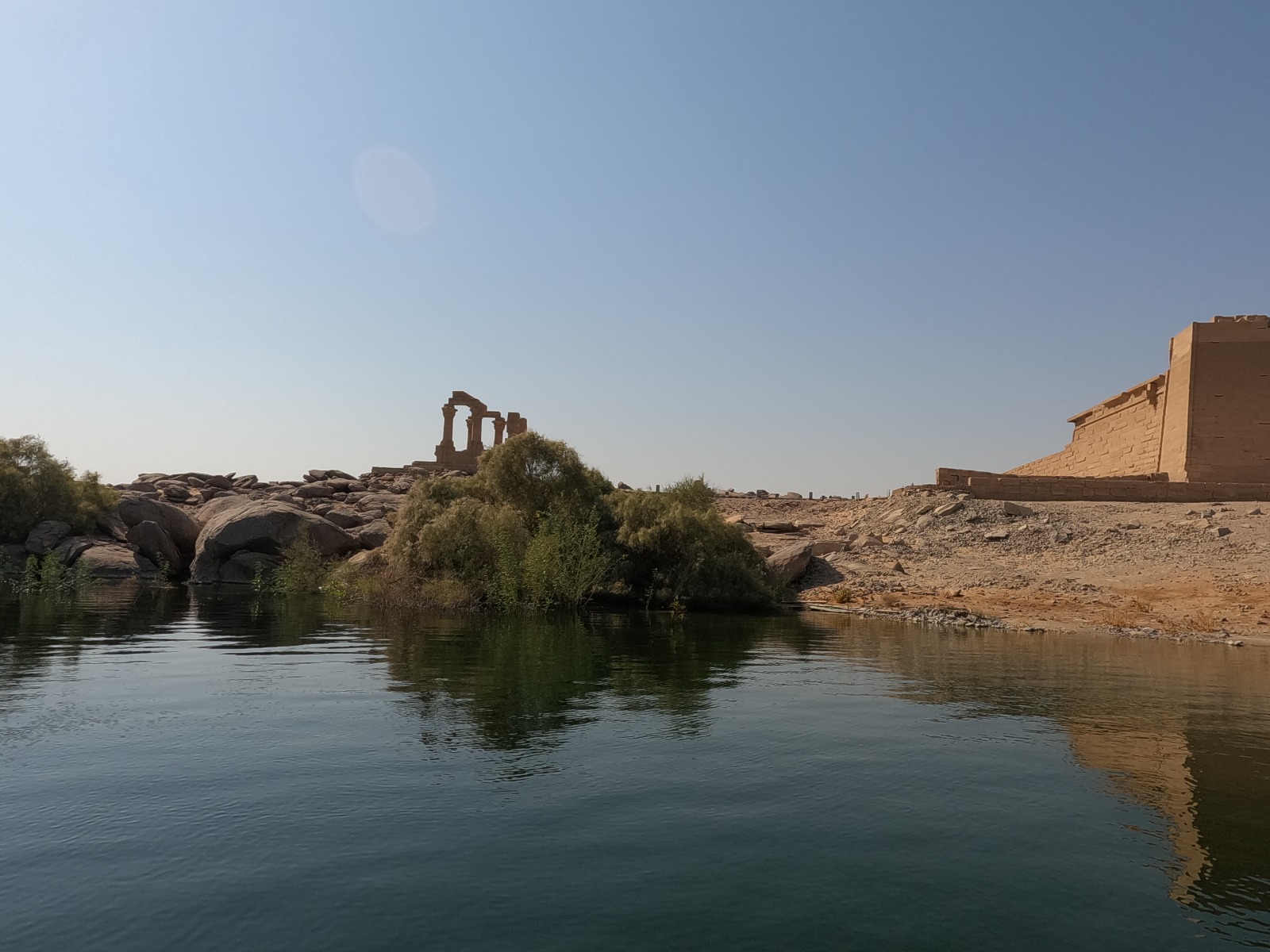 معبد كلابشة على ضفاف نهر النيل