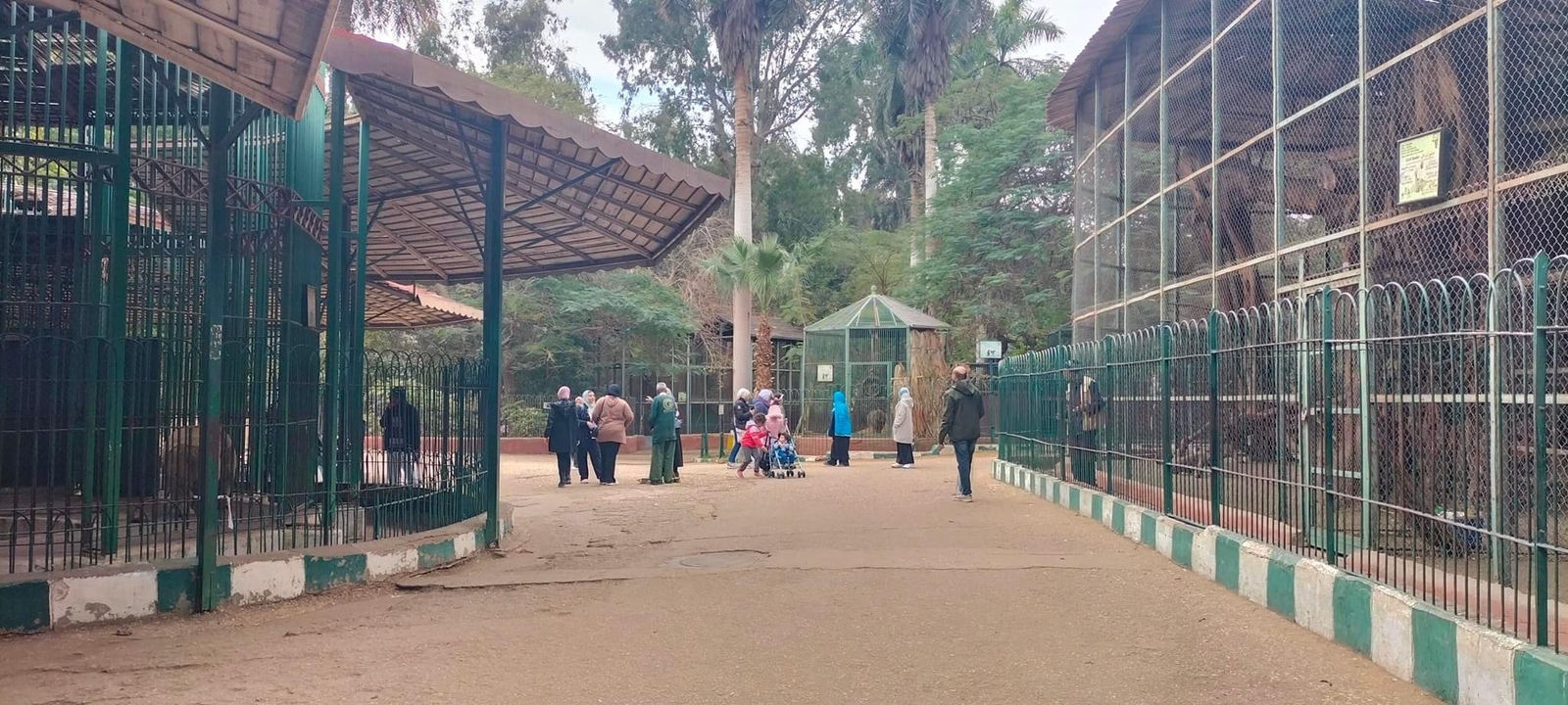 حديقة الحيوان تواصل استقبال الزائرين قبل انتهاء اجازة نصف العام