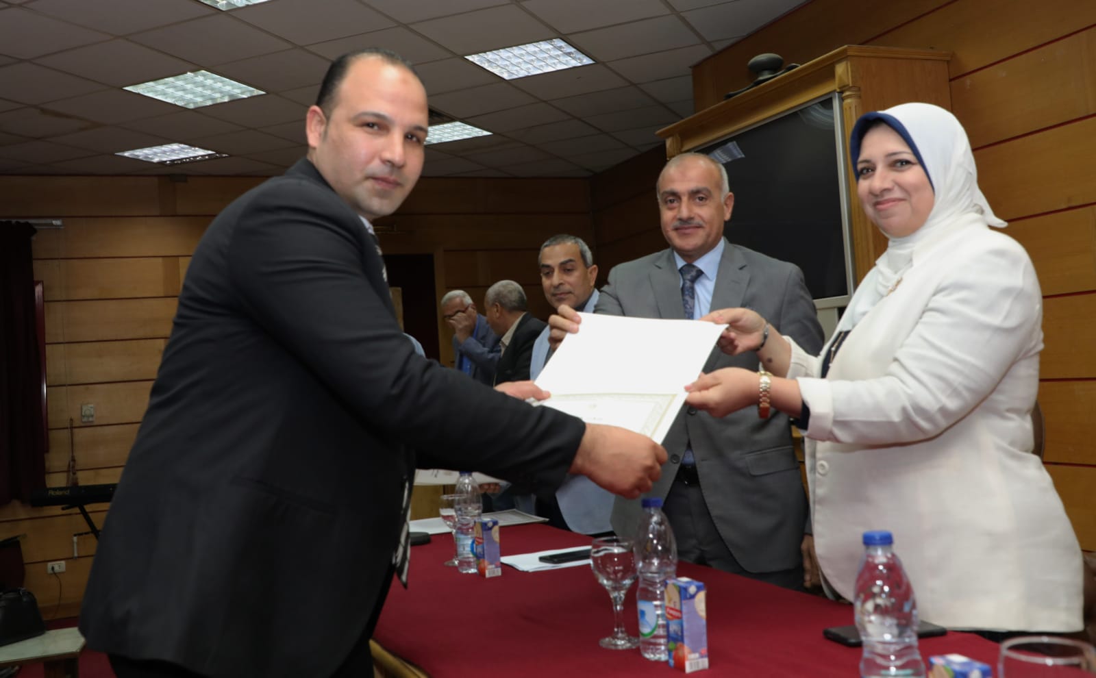 جانب من التكريم