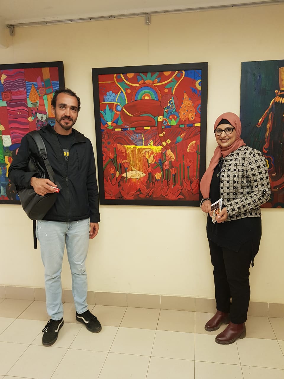 جانب من المعرض