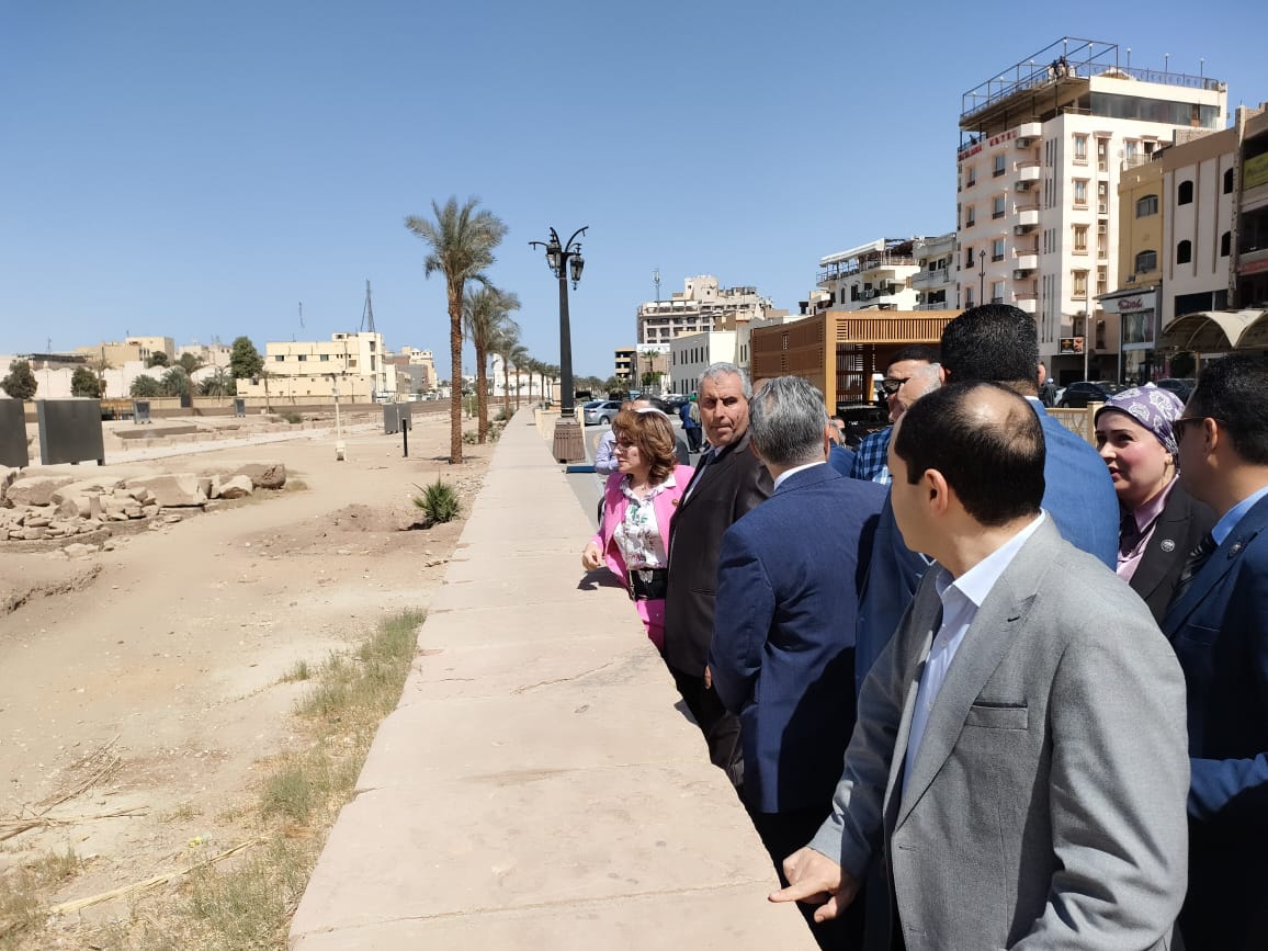 زيارة لجنة الإدارة المحلية بمجلس النواب بمحافظة الاقصر (2)