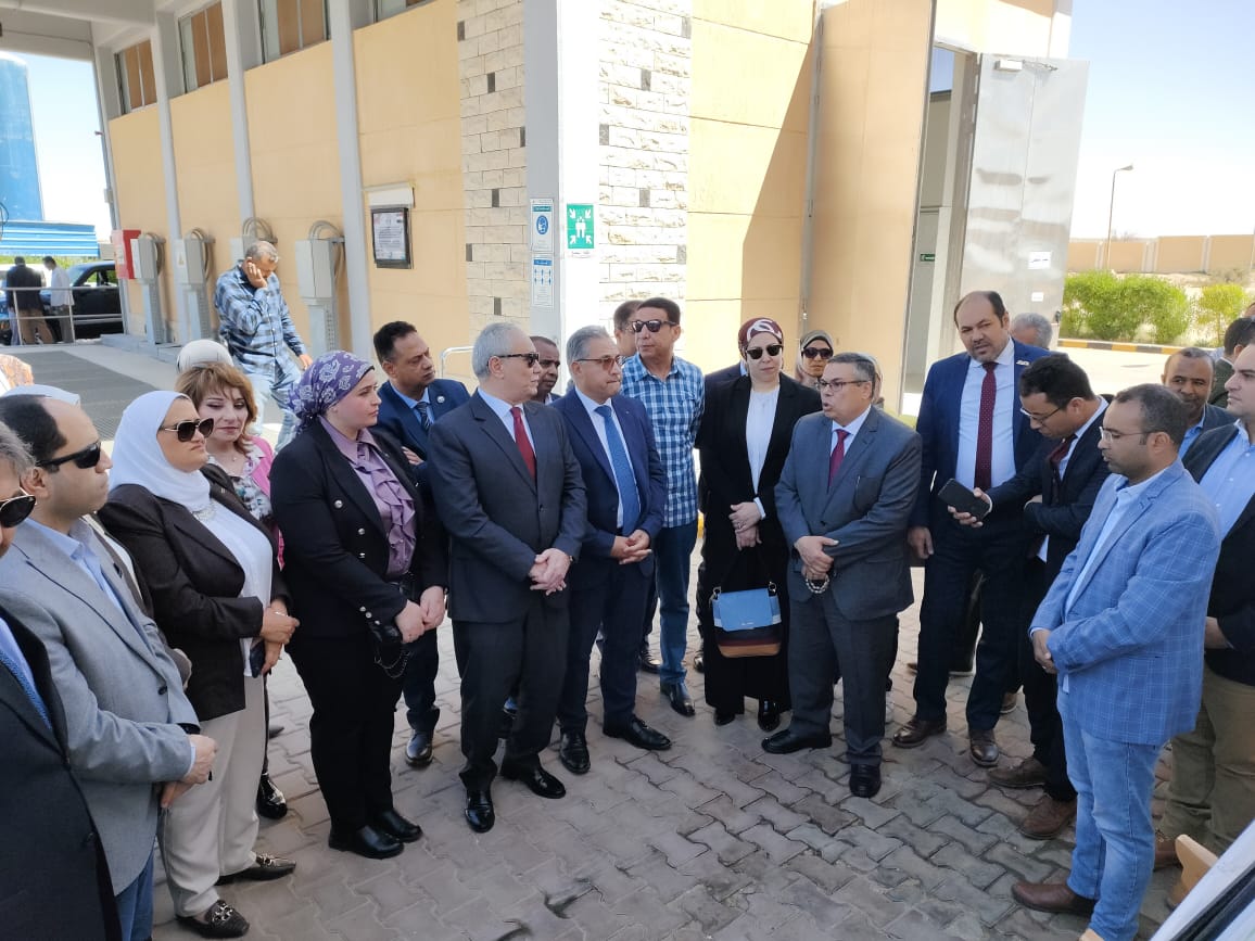 زيارة لجنة الإدارة المحلية بمجلس النواب بمحافظة الاقصر (1)