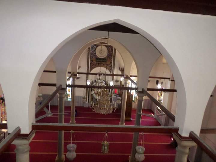 مسجد أنجي هانم من  الداخل
