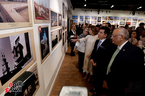 وزيرة الثقافة تفتح معرض تراثي للتصوير (20)