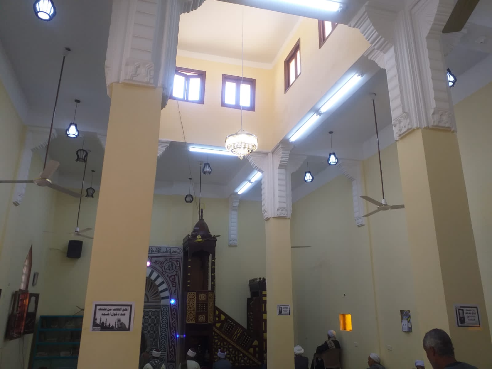 افتتاح مسجد العبادين بقرية قامولا فى مدينة القرنة