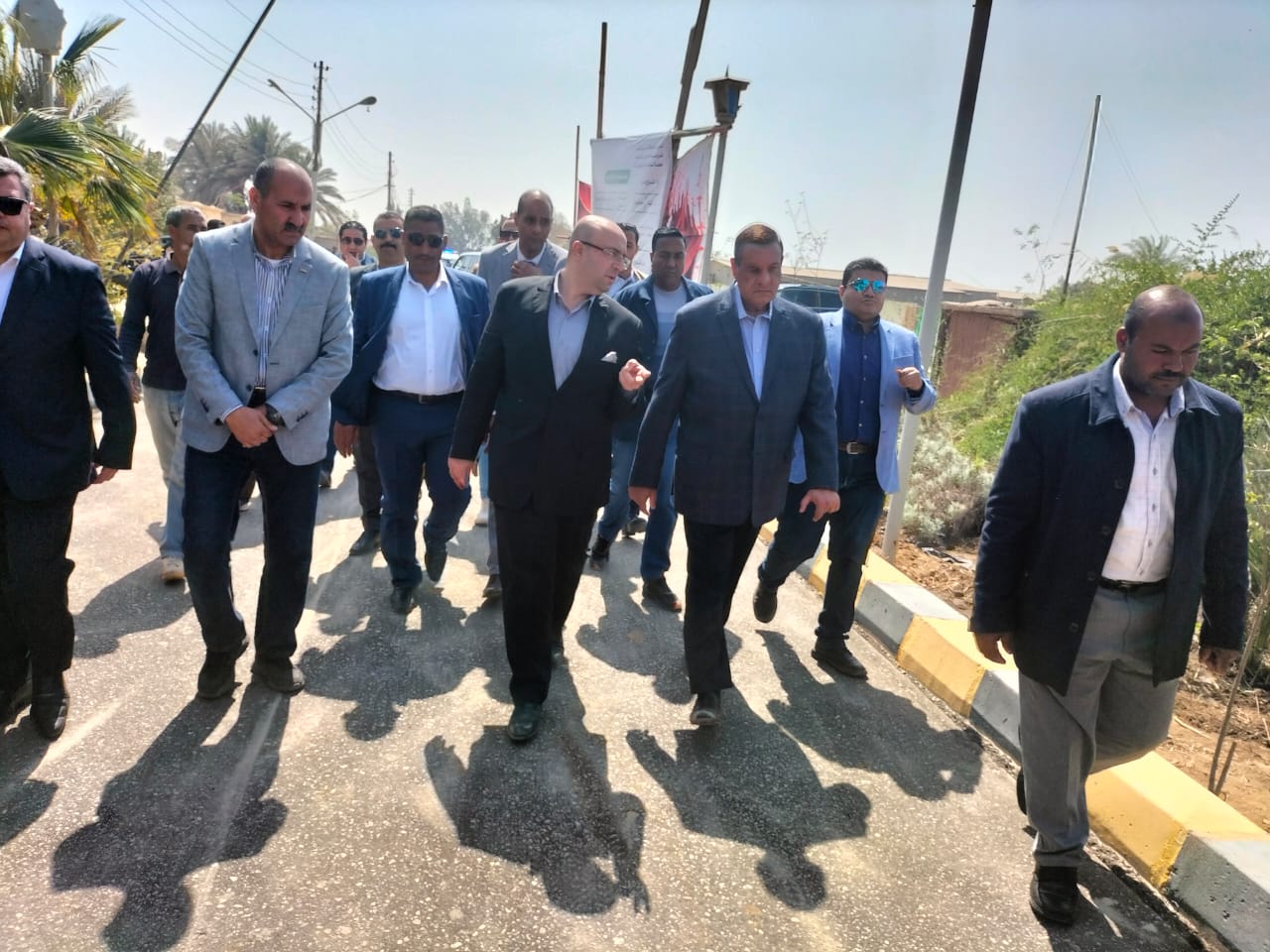 الجولة التفقدية لمنظومة العمل بمشروعات الدواجن بشرق النيل (10)