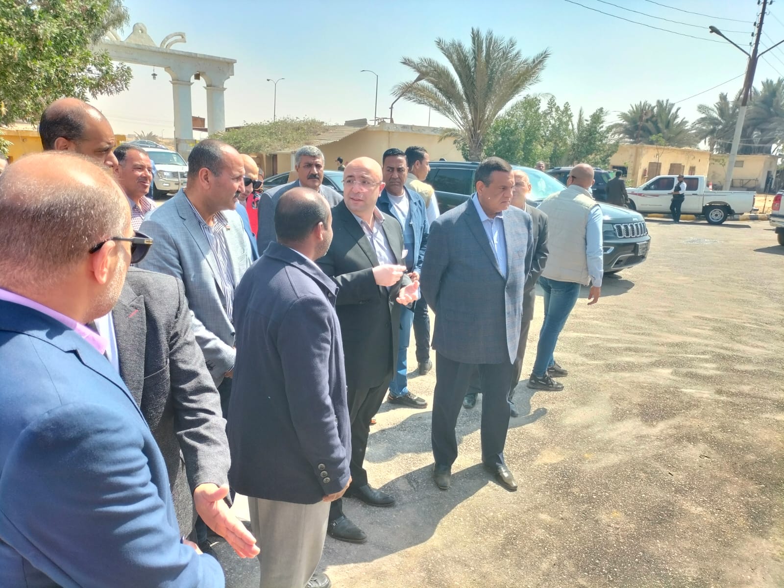 الجولة التفقدية لمنظومة العمل بمشروعات الدواجن بشرق النيل (4)