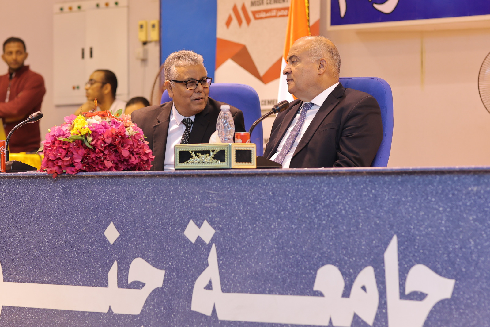 محافظ قنا ورئيس جامعة جنوب الوادي محافظ قنا ورئيس جامعة جنوب الوادي