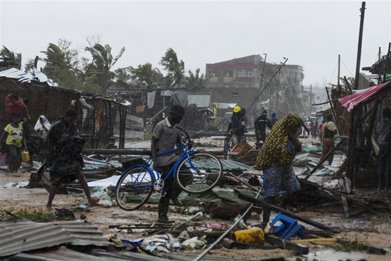 دمار-شوارع-موزمبيق-من-اعصار-فريدي-ستورم