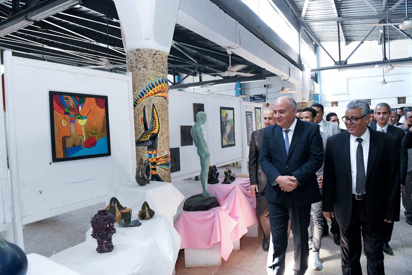 معرض بجامعة جنوب الوادي معرض بجامعة جنوب الوادي