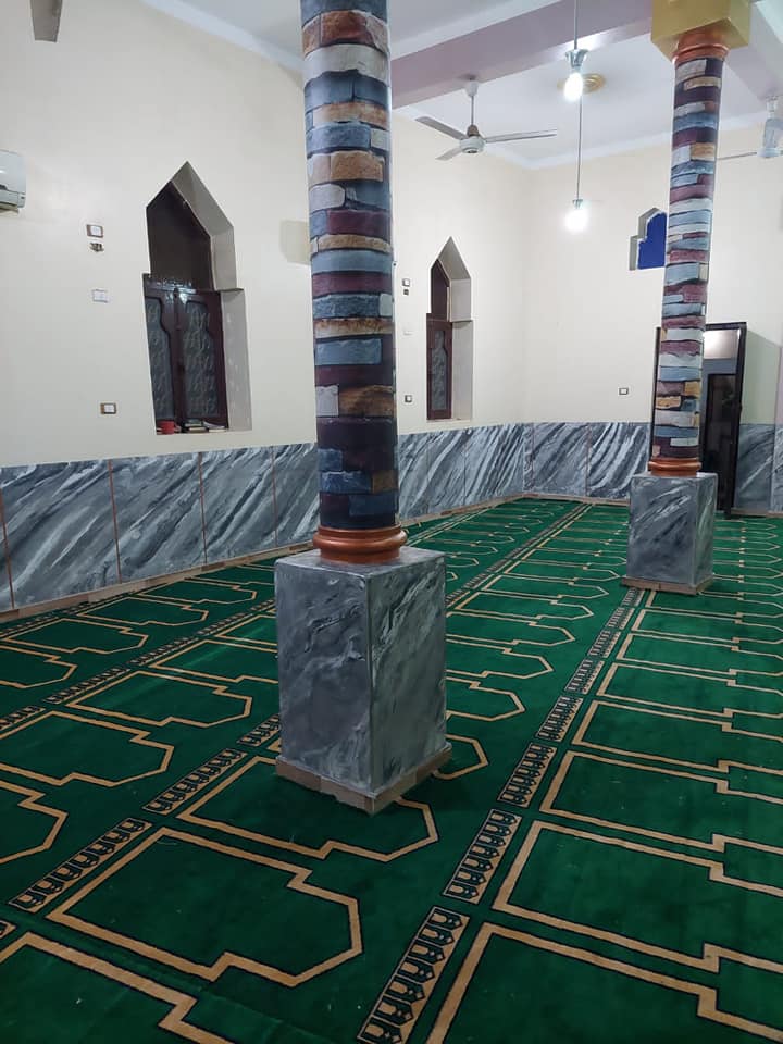 أعمال فرش مسجد آل جامع بقرية النمسا