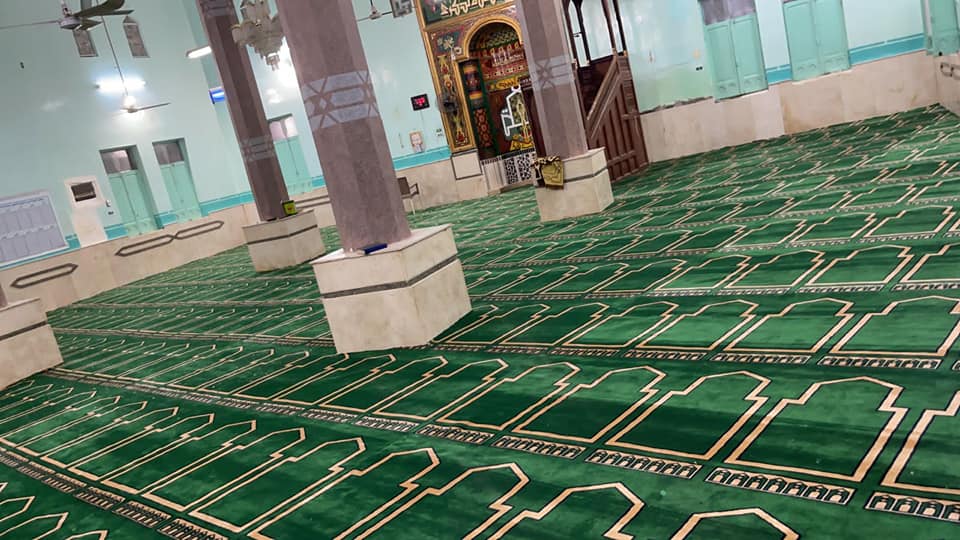 أعمال فرش مسجد السواكنية بالنمسا