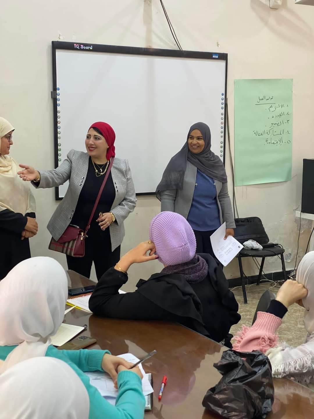  وكيل تعليم الاسماعيلية يتفقد مراكز تدريب المتقدمين  (3)