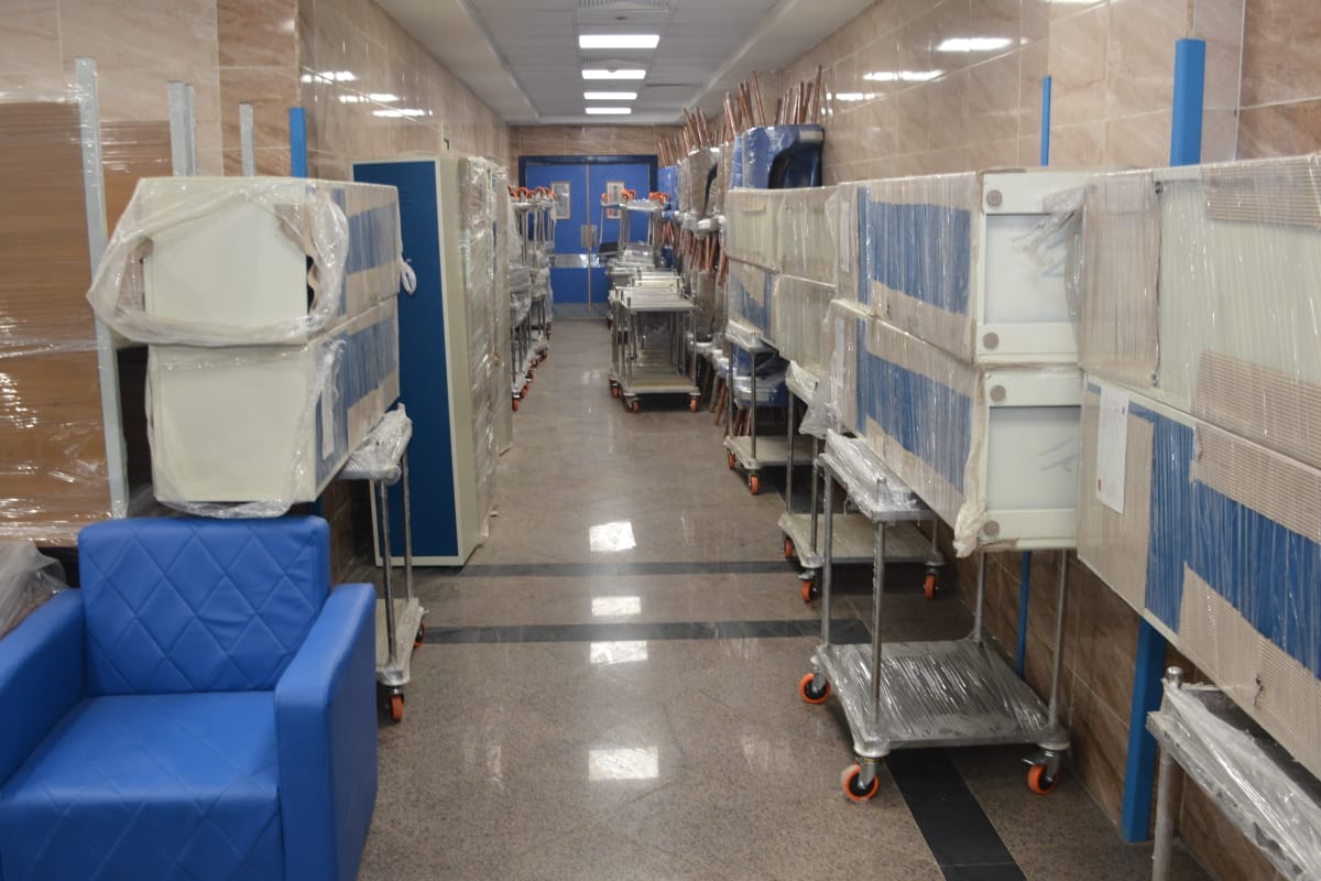 معدات مستشفى القناطر الخيرية
