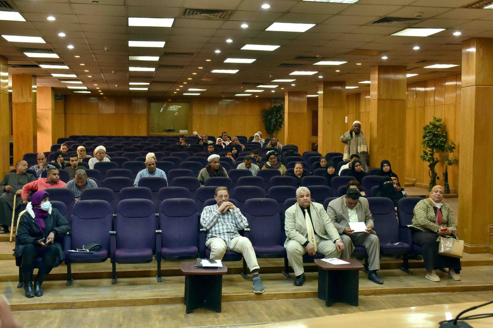 جانب من فعاليات لقاء اليوم المفتوح بمحافظة الأقصر