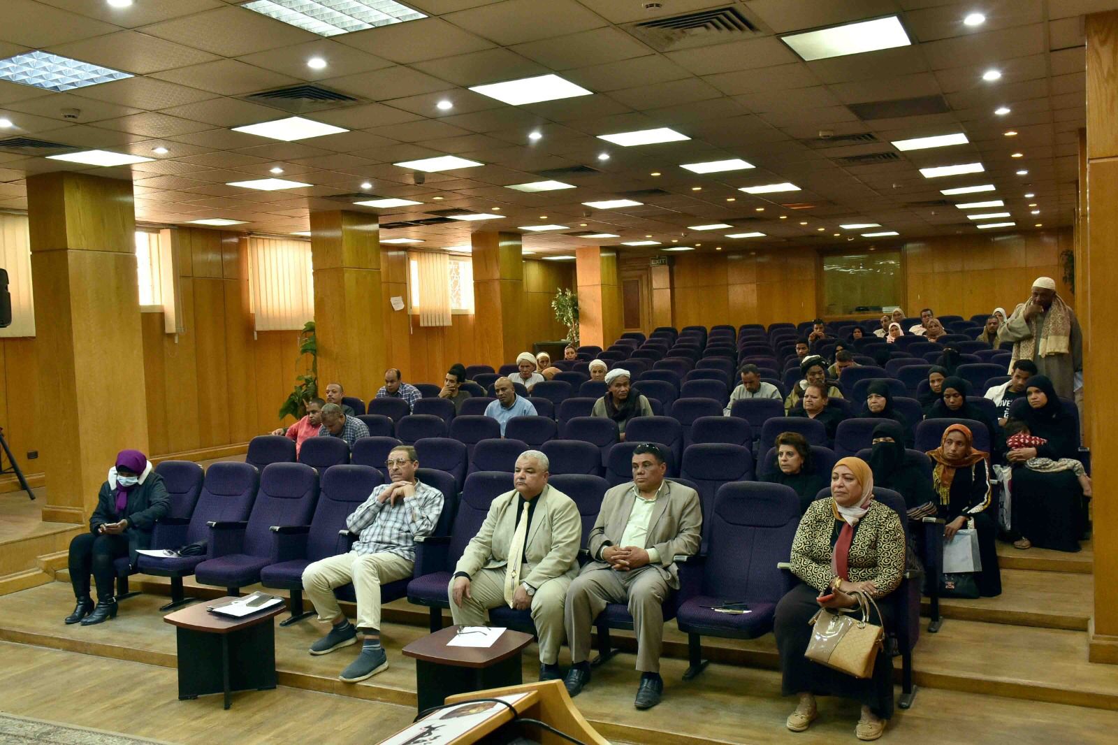 حضور لقاء فعاليات اليوم المفتوح بديوان محافظة الأقصر