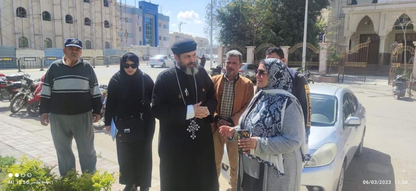 رئيس حي الضواحي خلال المبادرة