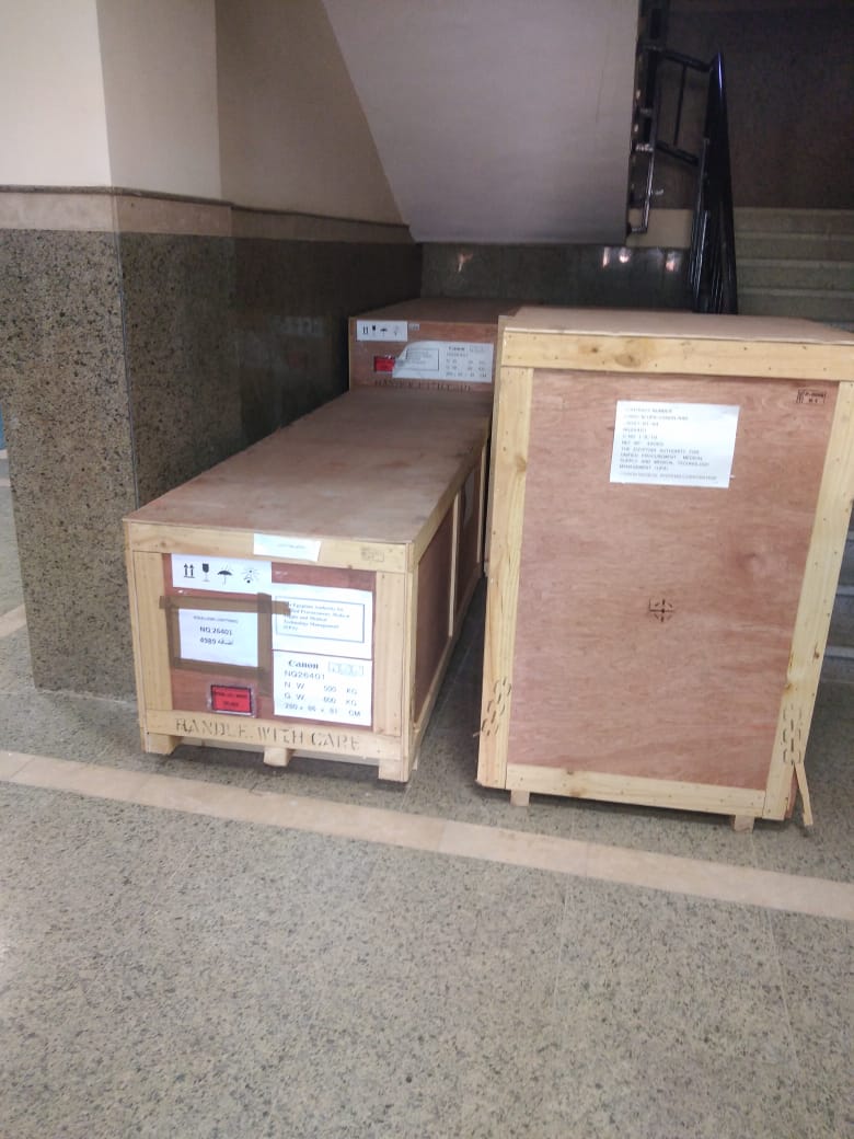 تسليم الجهاز للمستشفى تسليم الجهاز للمستشفى