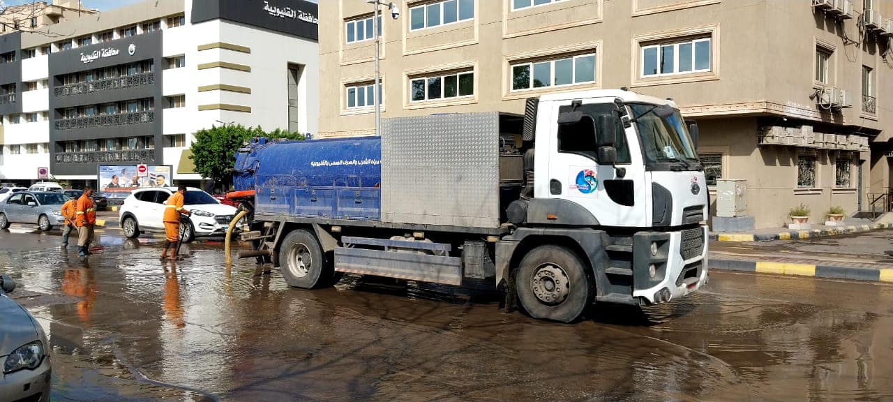 معدات مياه القليوبية ترفع مياه الأمطار معدات مياه القليوبية ترفع مياه الأمطار