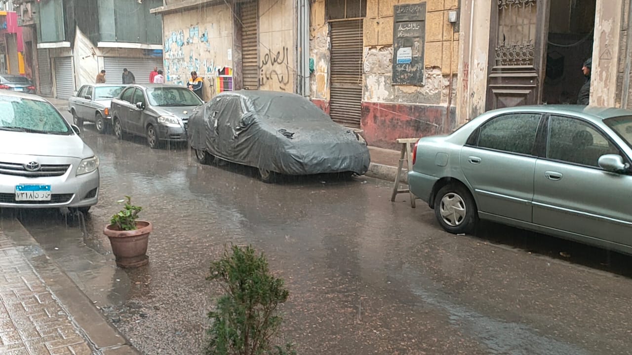امطار اليوم  في. الإسكندرية