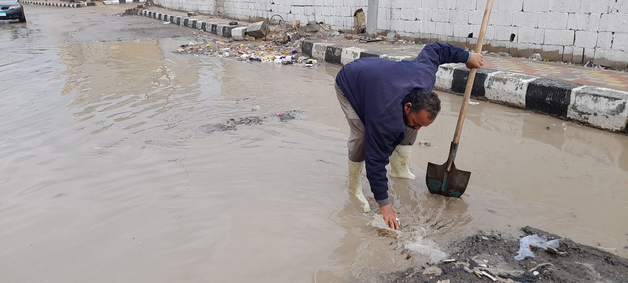 سحب مياه الامطار