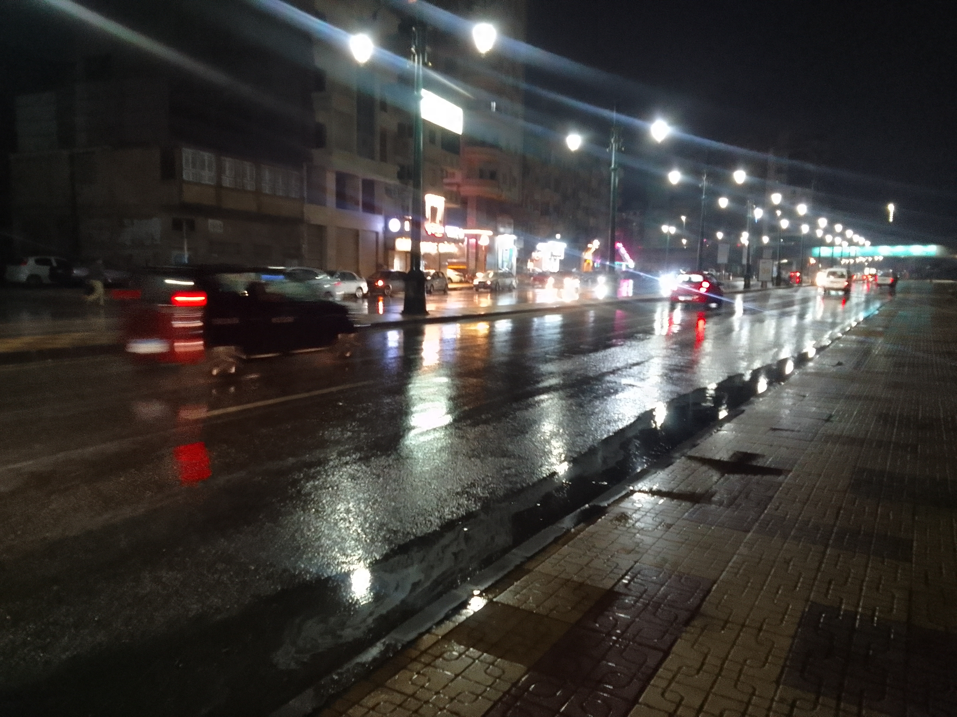 أمطار كثيفة تضرب دمياط  (2)