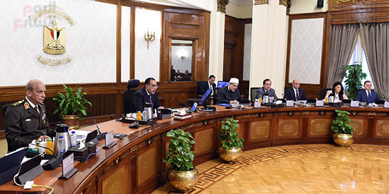 اجتماع مجلس الوزراء، الأسبوعى، برئاسة الدكتور مصطفى مدبولي (3)