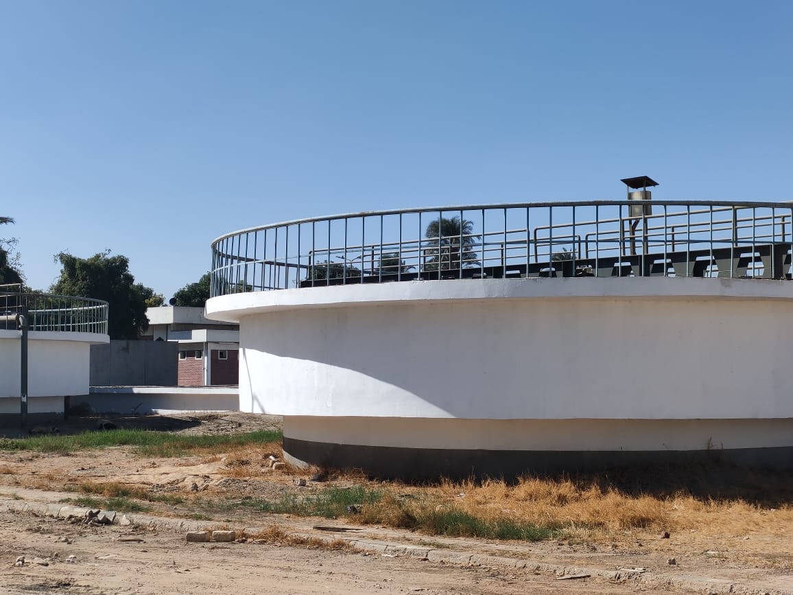 بعض أعمال التوسعات بالمحطة