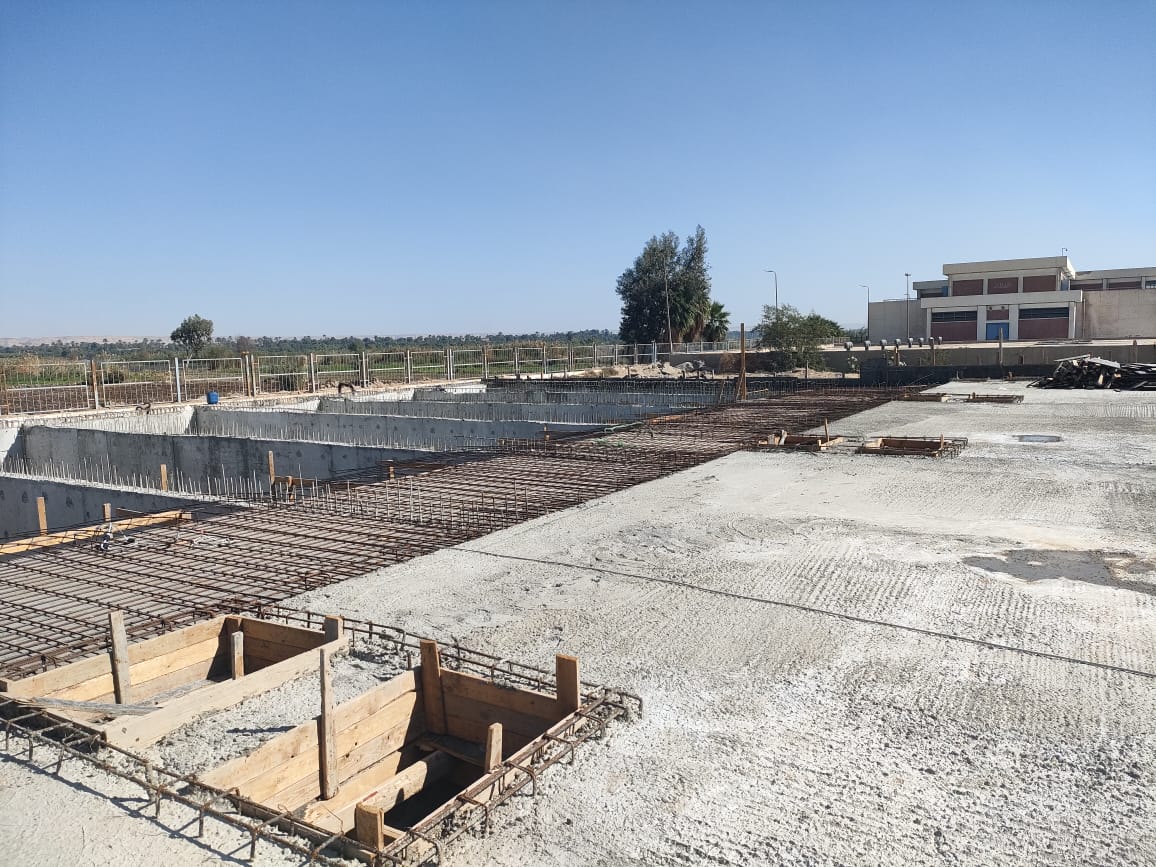 محطة مياه ابوتيج المرشحة