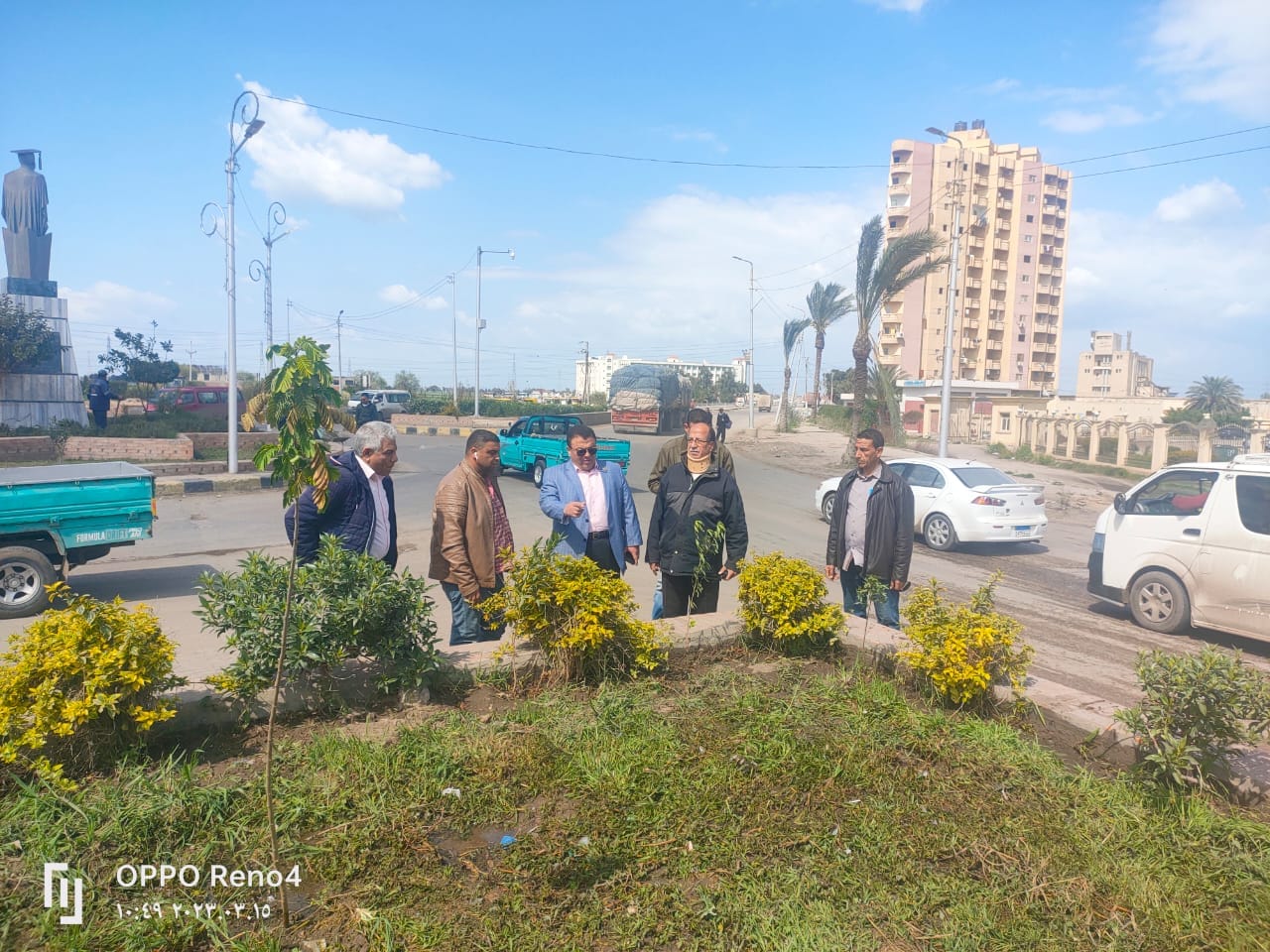 متابعة زراعة الاشجار بكفر الشيخ متابعة زراعة الاشجار بكفر الشيخ